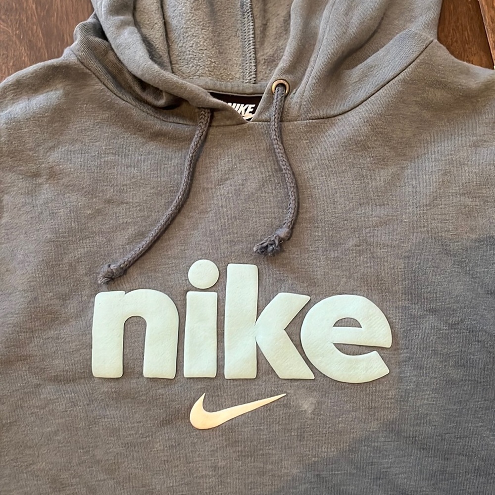 blue trendy Nike hoodie!